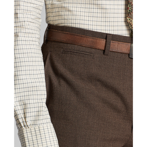 Grey/Black Slim Houndstooth Wool Trouser RRL 5