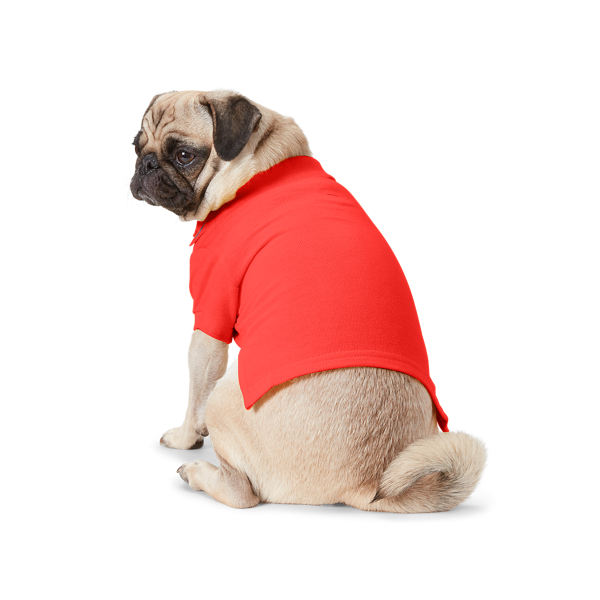 Cotton Mesh Dog Polo Shirt