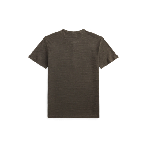 Ralph Lauren Waffle-Knit Short-Sleeve Henley Shirt