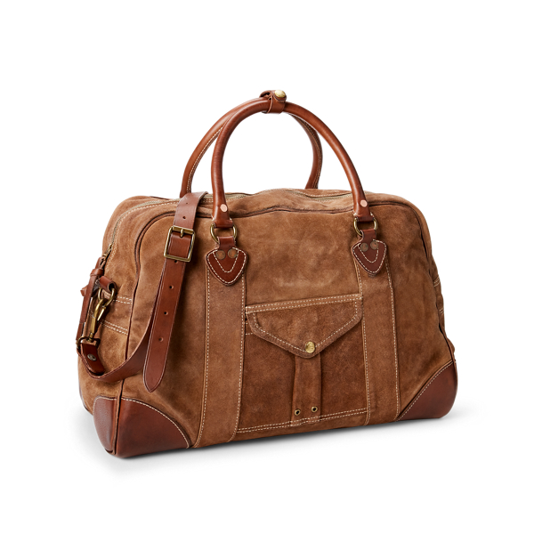 Tan Roughout Suede Duffel RRL 2