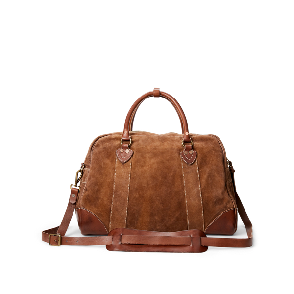 Tan Roughout Suede Duffel RRL 3