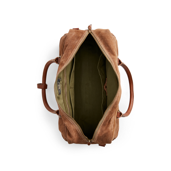 Tan Roughout Suede Duffel RRL 4