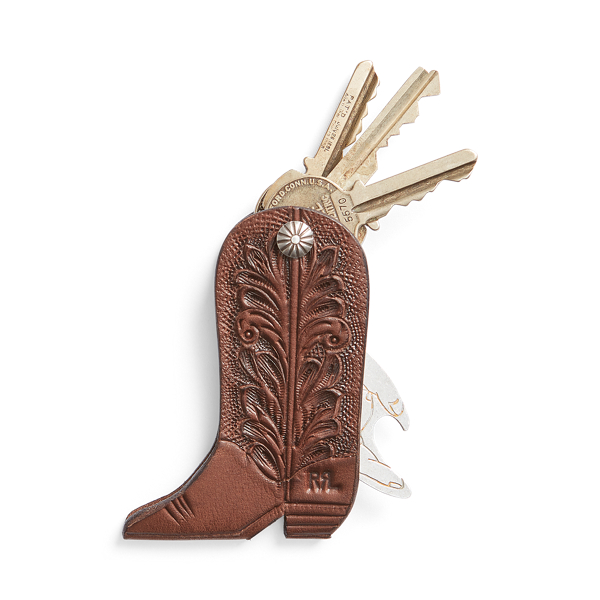 Boot Leather Key Fob