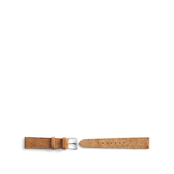 Light Java Roughout Suede Watch Strap RRL 3