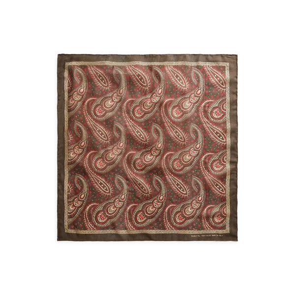 Paisley Silk Bandanna