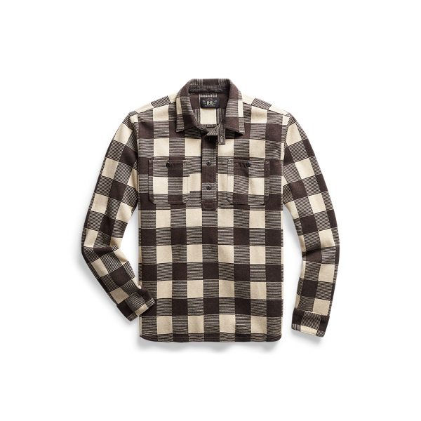 Camicia popover in jacquard RRL in 1