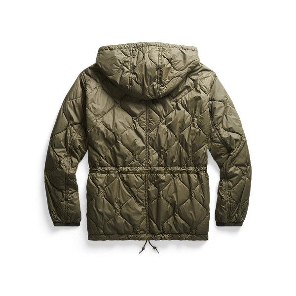 Olive Packable Popover Jacket RRL 2