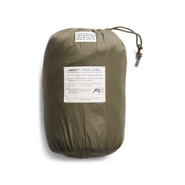 Olive Packable Popover Jacket RRL 3