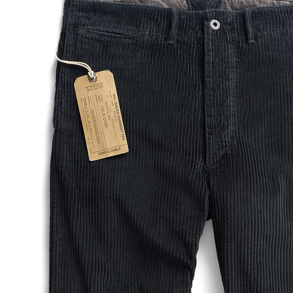 Black Corduroy Field Trouser RRL 3