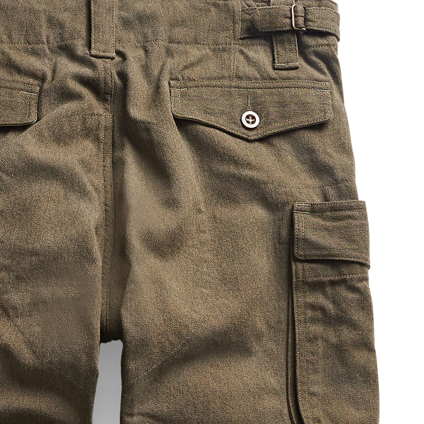 Olive Twill Cargo Trouser RRL 4