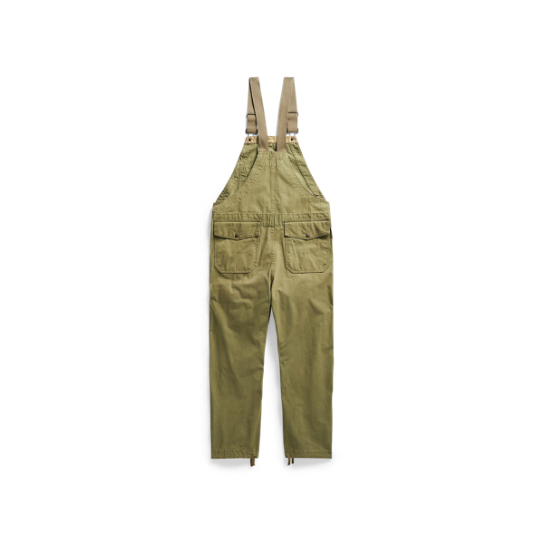 Faded Olive Surplus Canvas Overall RRL 2