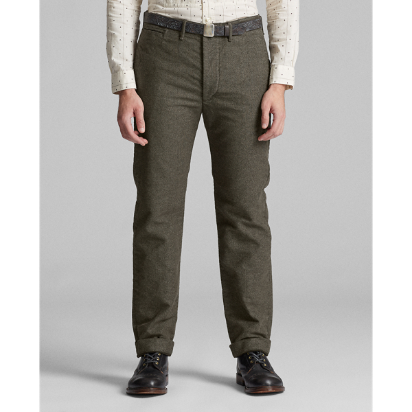Black White Striped Moleskin Trouser RRL 3