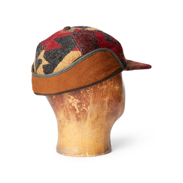 Multi Jacquard Earflap Cap RRL 2