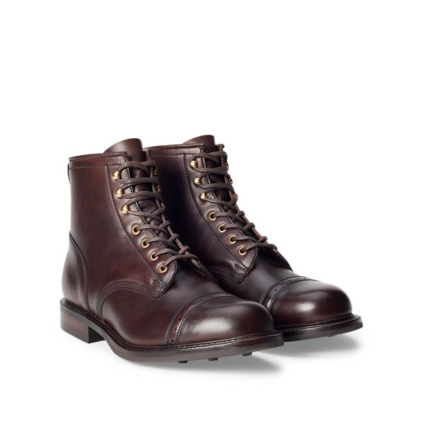 Leather Boot Ralph Lauren