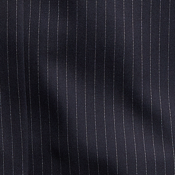 Navy/White Pinstripe Wool Suit Jacket RRL 7