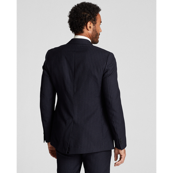Navy/White Pinstripe Wool Suit Jacket RRL 4