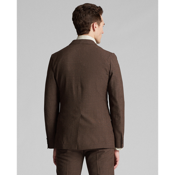 Grey/Black Houndstooth Wool Suit Jacket RRL 4