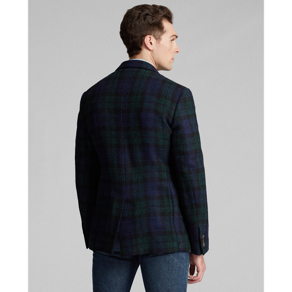 Blackwatch Plaid Plaid Harris Tweed Blazer RRL 4