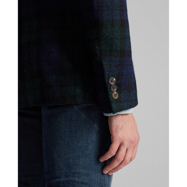 Blackwatch Plaid Plaid Harris Tweed Blazer RRL 6