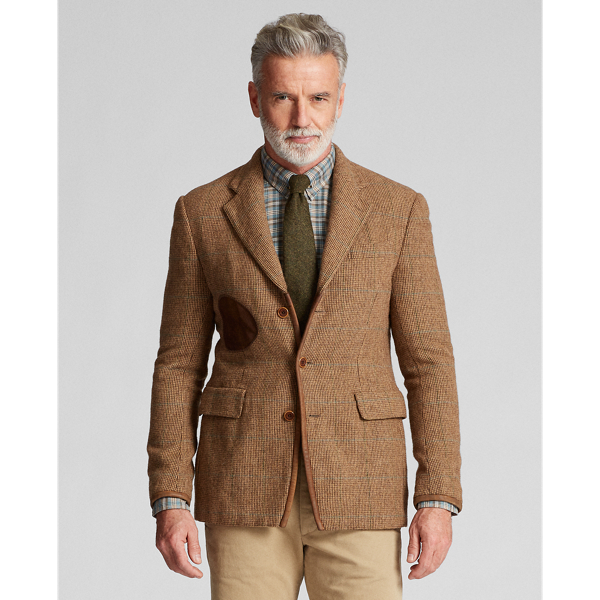 Brown Multi Patchwork Sport Coat RRL 3