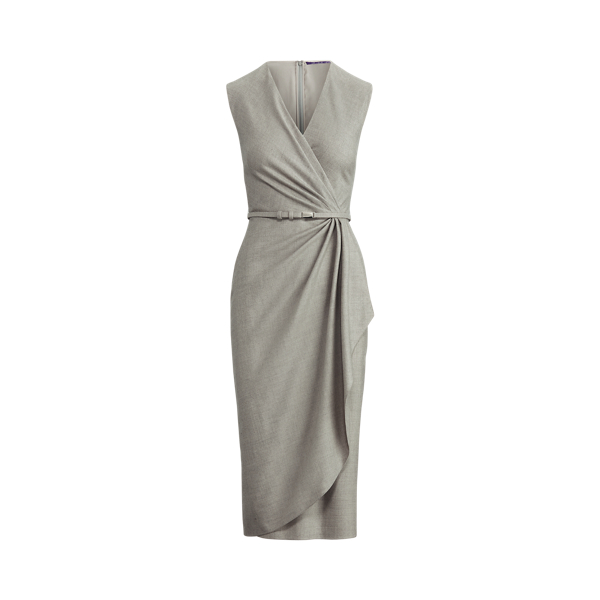 Adriana Wool Flannel Dress Ralph Lauren Collection in 1
