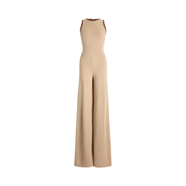 Wool Sleeveless Jumpsuit Ralph Lauren Collection 1