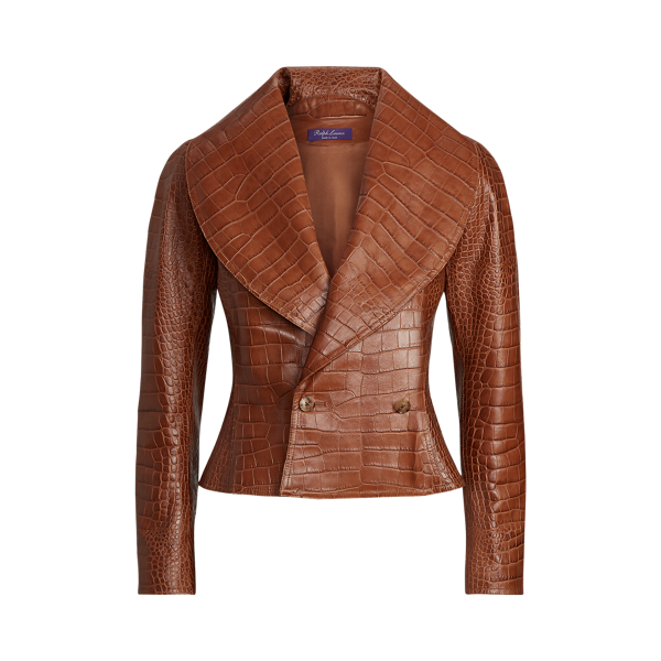 Breanna Leather Jacket Ralph Lauren Collection 1