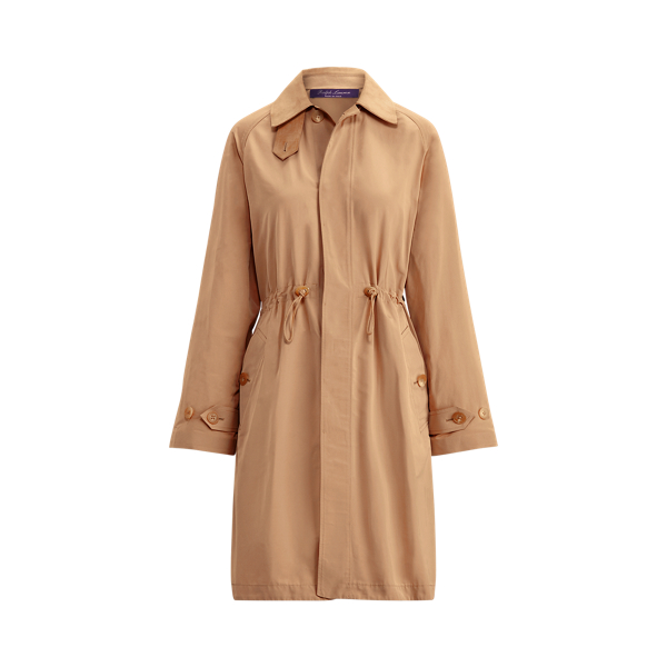 Trench balmacaan Brecklin en daim Ralph Lauren Collection en 1