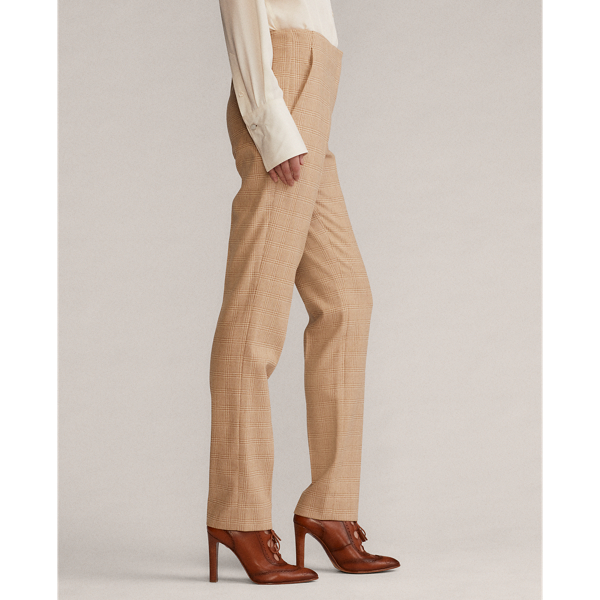 Cream Simone Merino Wool Tweed Trouser Ralph Lauren Collection 5
