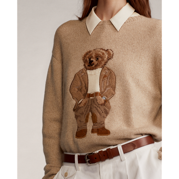 Honey Bedford Bear Jumper Ralph Lauren Collection 6