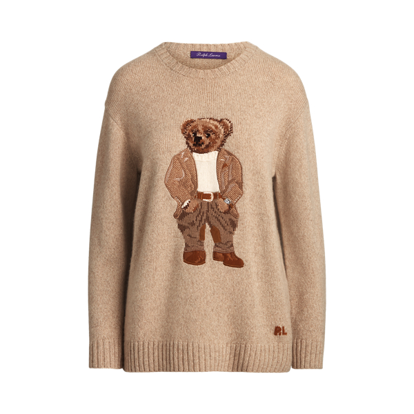 Honey Bedford Bear Jumper Ralph Lauren Collection 2