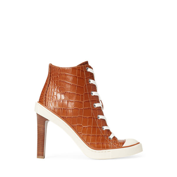 Raelyn Calfskin Trainer Pump Ralph Lauren Collection 1