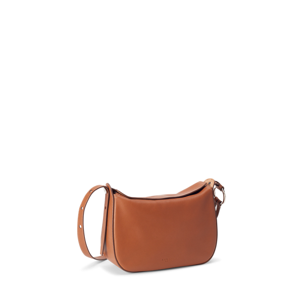 Gold Calfskin Crossbody Bag Ralph Lauren Collection 2
