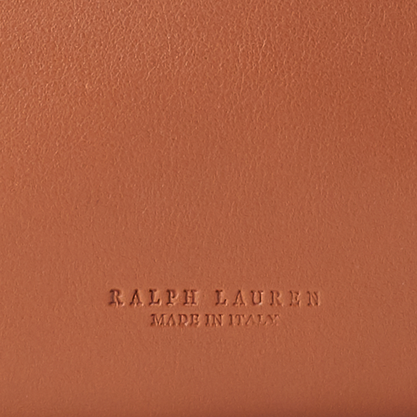 Gold Calfskin Crossbody Bag Ralph Lauren Collection 5