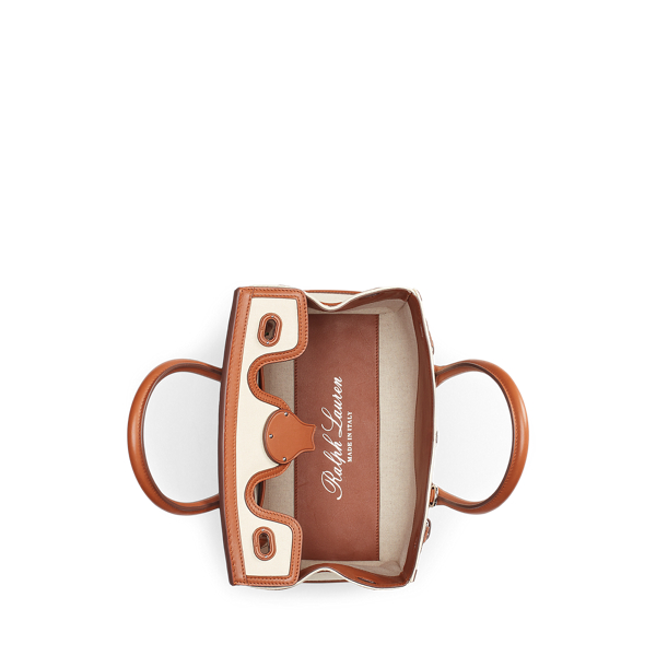 Tasche Light Ricky 27 Ralph Lauren Collection in Gold/Creme 4