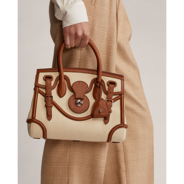 Tasche Light Ricky 27 Ralph Lauren Collection in Gold/Creme 6