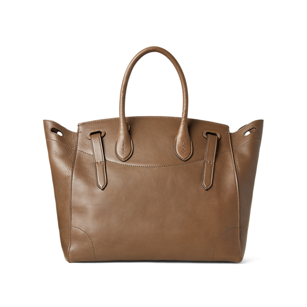Sac Light Ricky&nbsp;33 en vachette Ralph Lauren Collection en Truffe 3