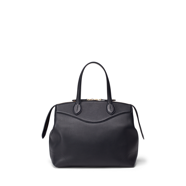 Black Calfskin Medium Voyager Ralph Lauren Collection 3
