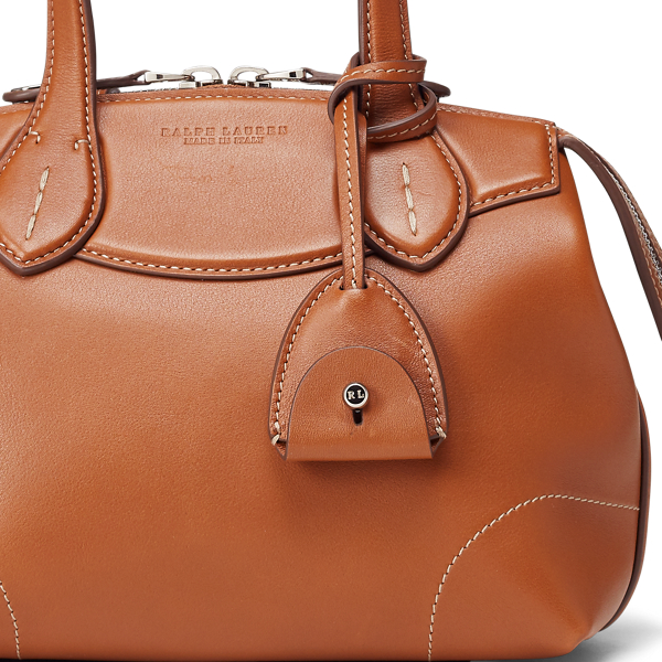 Gold Calfskin Mini Voyager Ralph Lauren Collection 5