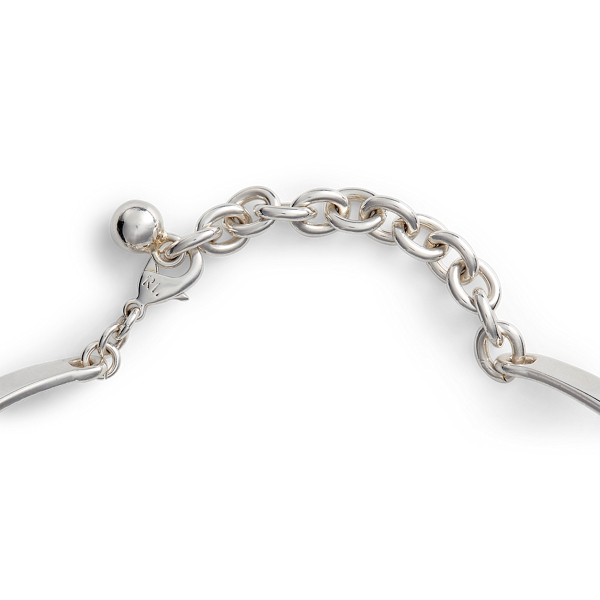 Collier ras du cou à insert en cuir Ralph Lauren Collection en Gold 2