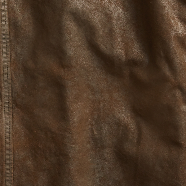 Medium Brown Waxed Cotton Walking Coat RRL 6