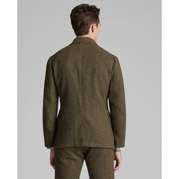 Brown Tweed Wool-Blend Tweed Sport Coat RRL 4