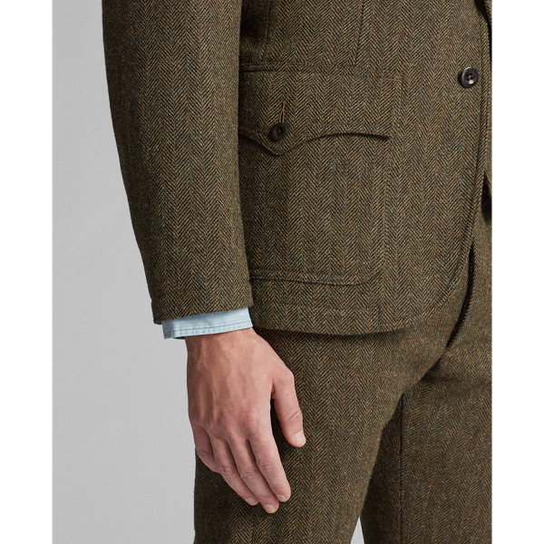 Brown Tweed Wool-Blend Tweed Sport Coat RRL 6