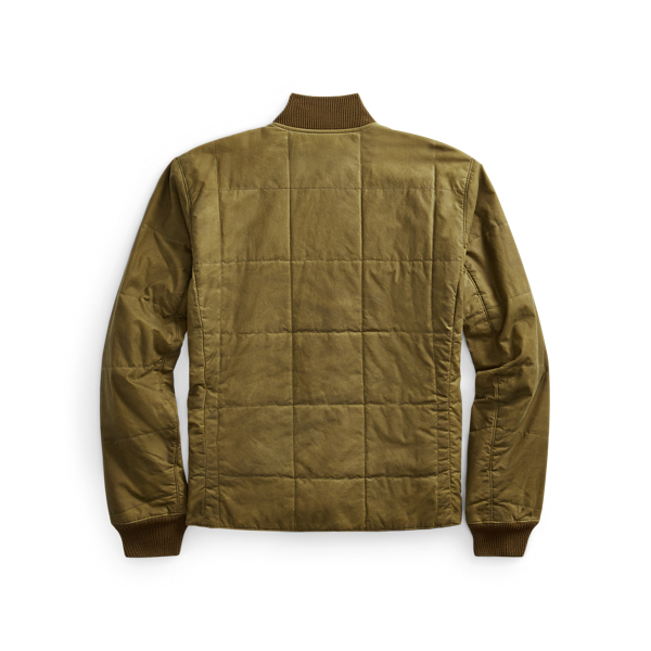 Olive Waxed Cotton Liner Jacket RRL 2