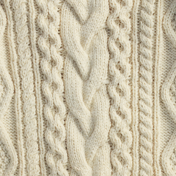 Cream Cable-Knit Wool-Silk Jumper Dress RRL 6