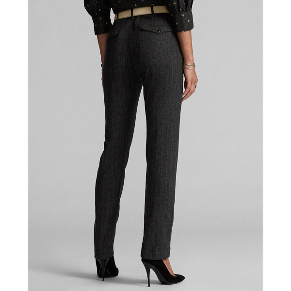 Charcoal Slim Lambswool Trouser RRL 4