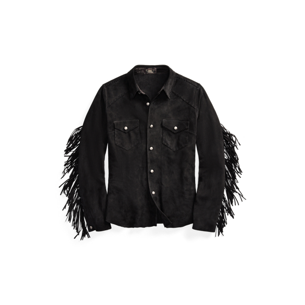 Fringe Suede Western Shirt RRL 1