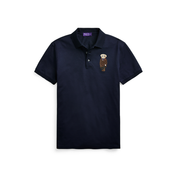 Custom Slim Fit Polo Bear Polo Shirt