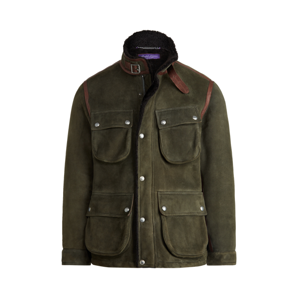 Beekman Shearling 4-Pocket Jacket Purple Label 1