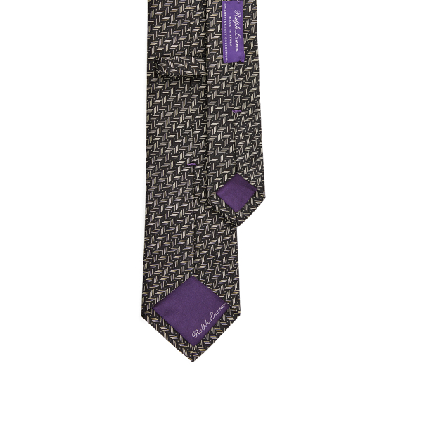 Black 25th Anniversary Jacquard Tie Purple Label 2